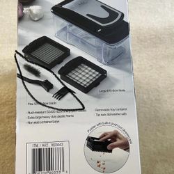 Vegetable Chopper, Dicer, Slicer for Fruits, Veggies, Onions, Potatoes=Kit-2