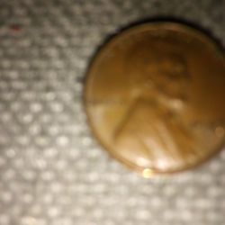Error L Is On The Rim Copper Penny 1957