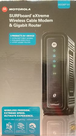 Motorola/Arris surfboard modem SBG6580