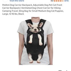 Dog Carrier Backpack Brand New 