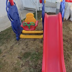 Toddler Swing and  Slide