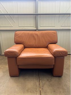 Knoll for Brayton Int Leather Armchair
