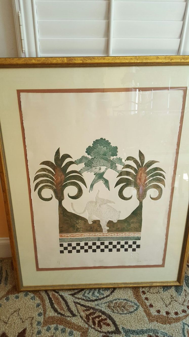 Original Signed Art by Jonna White titled "The Comet"