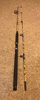 Camouflage jimmy Houston cat hunter pro DX fishing rod