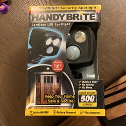 Cordless LED Security Spotlight