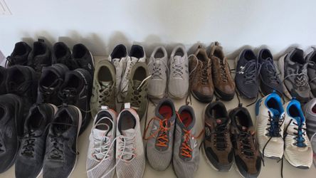 Men's size 13 shoe lot