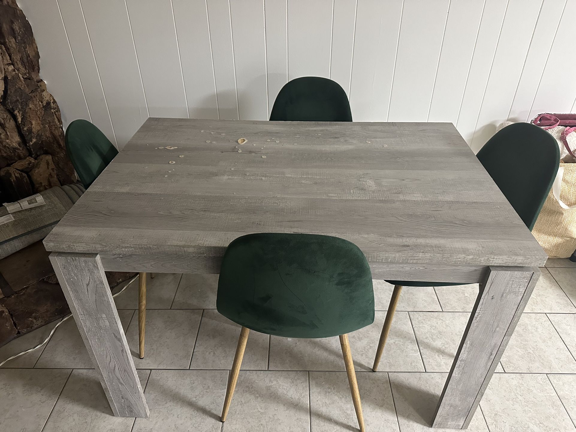 Dining Table And 4 Chairs