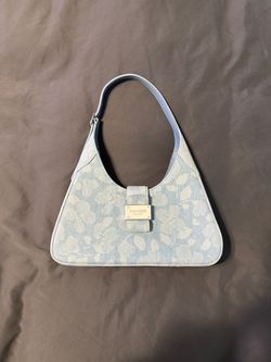 Kate Spade Pale Blue Floral Shoulder Bag