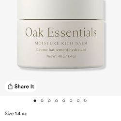 Oak Essentials Practically Brand New Moisturizing Balm