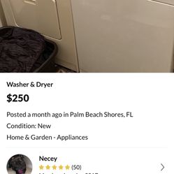 Washer And Dryer Set