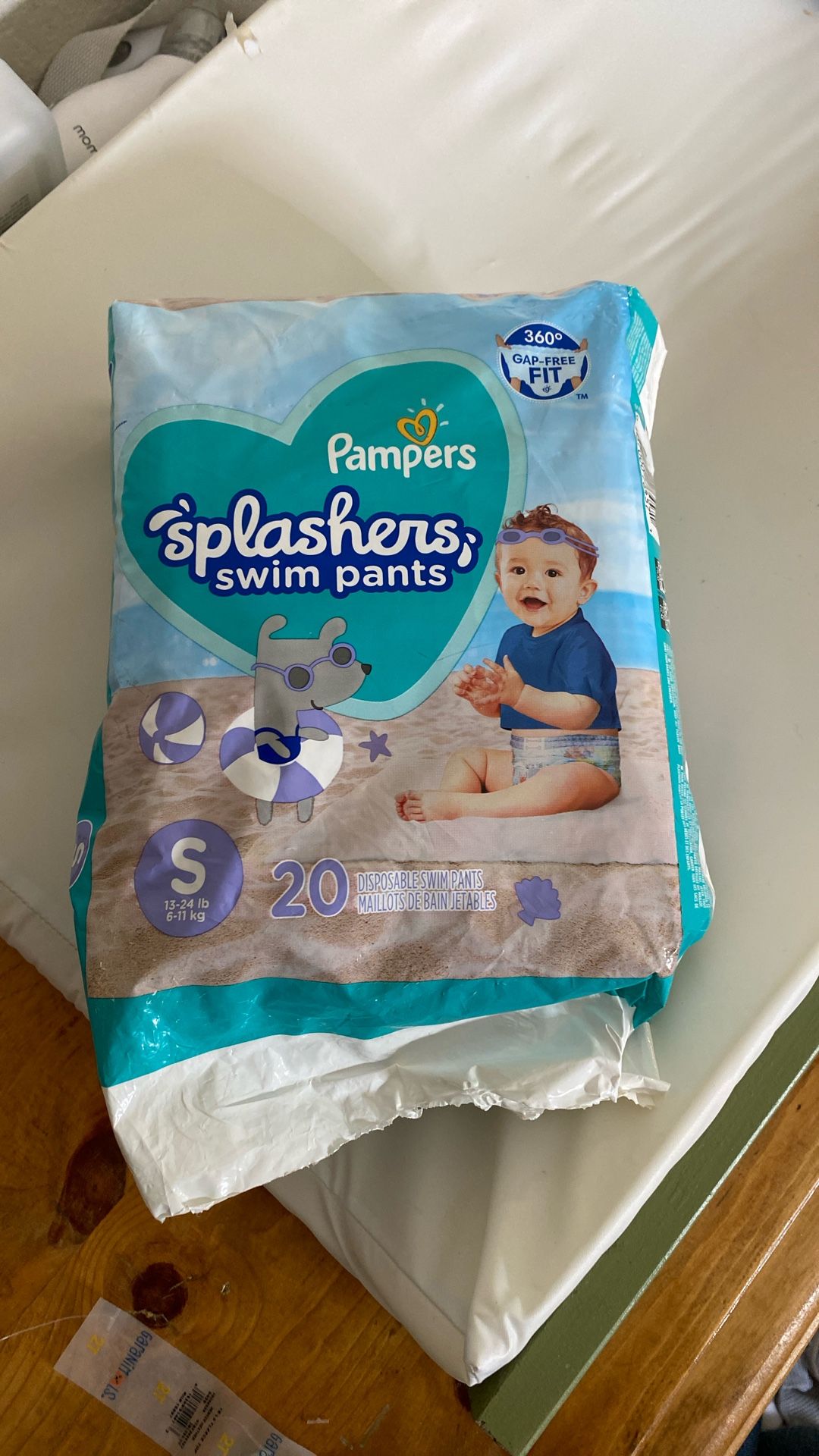 Swim Diapers. Open Pack