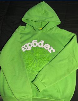 Green Spider Hoodie Xl