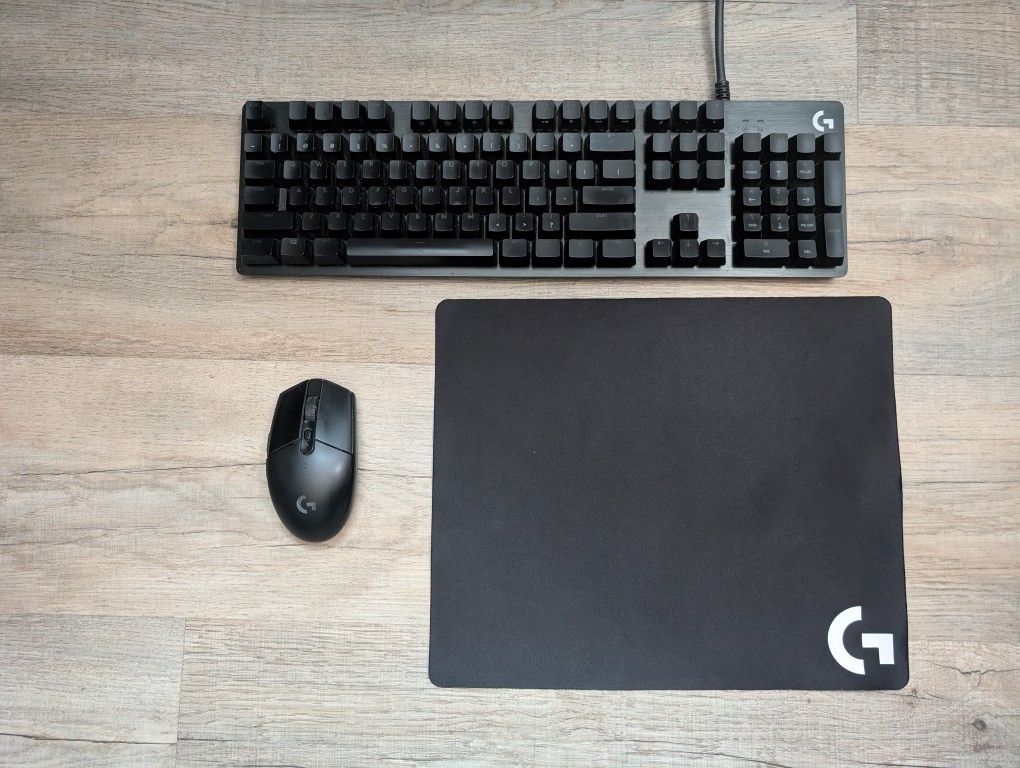 Logitech G Gaming Keyboard and Mouse Bundle