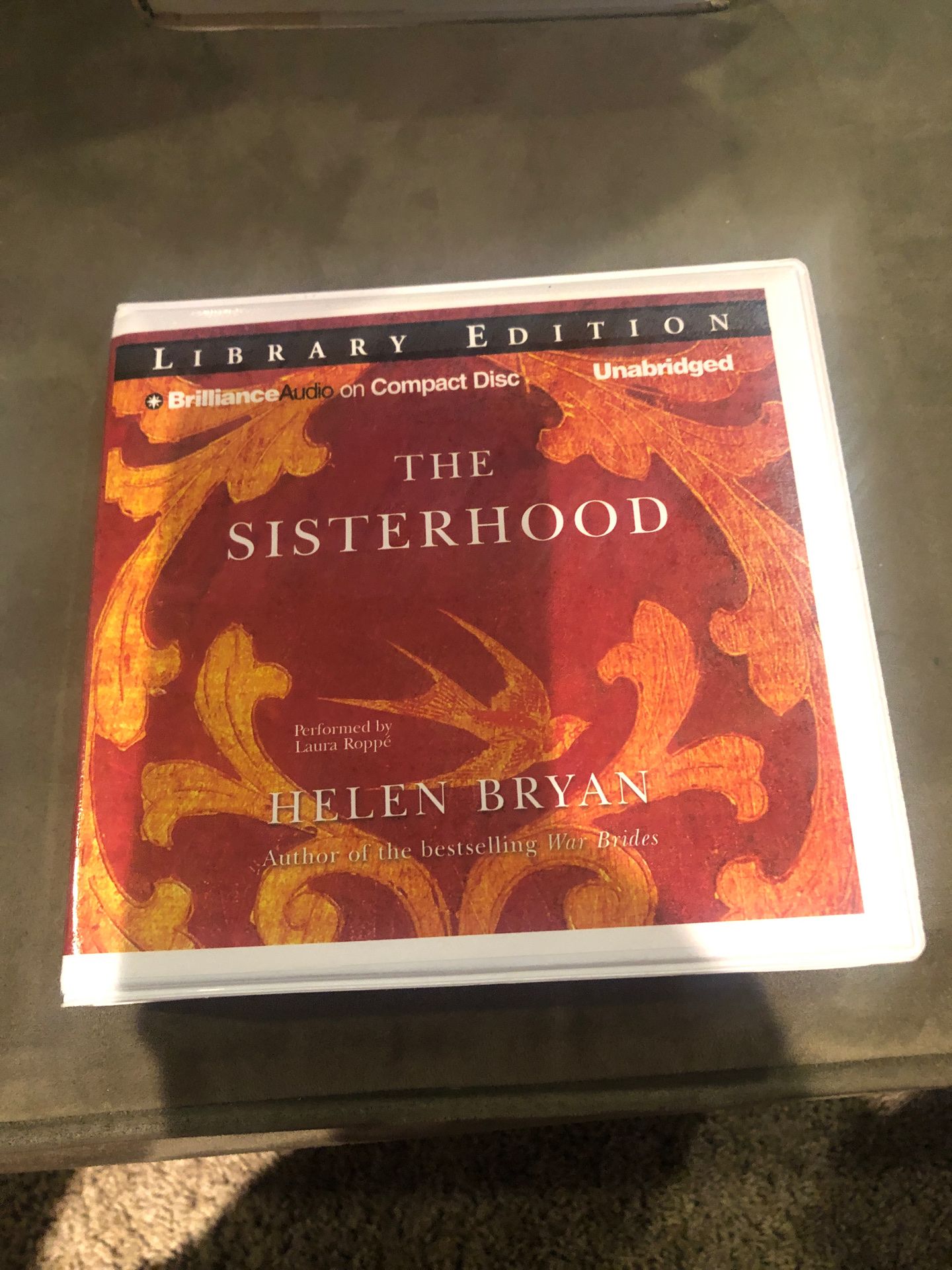 The Sisterhood unabridged CD Set by Helen Bryan