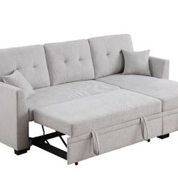 Sectional Sofa, Sofa Bed, Sectional Sofa Bed, Sofabed, Couch, Small Sectional, Grey Sectional, Beige Sectional Sofa, Beige Couch
