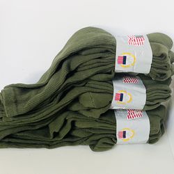 Boot Socks, 9 Pair, Men’s Size Large 12-13, NWT
