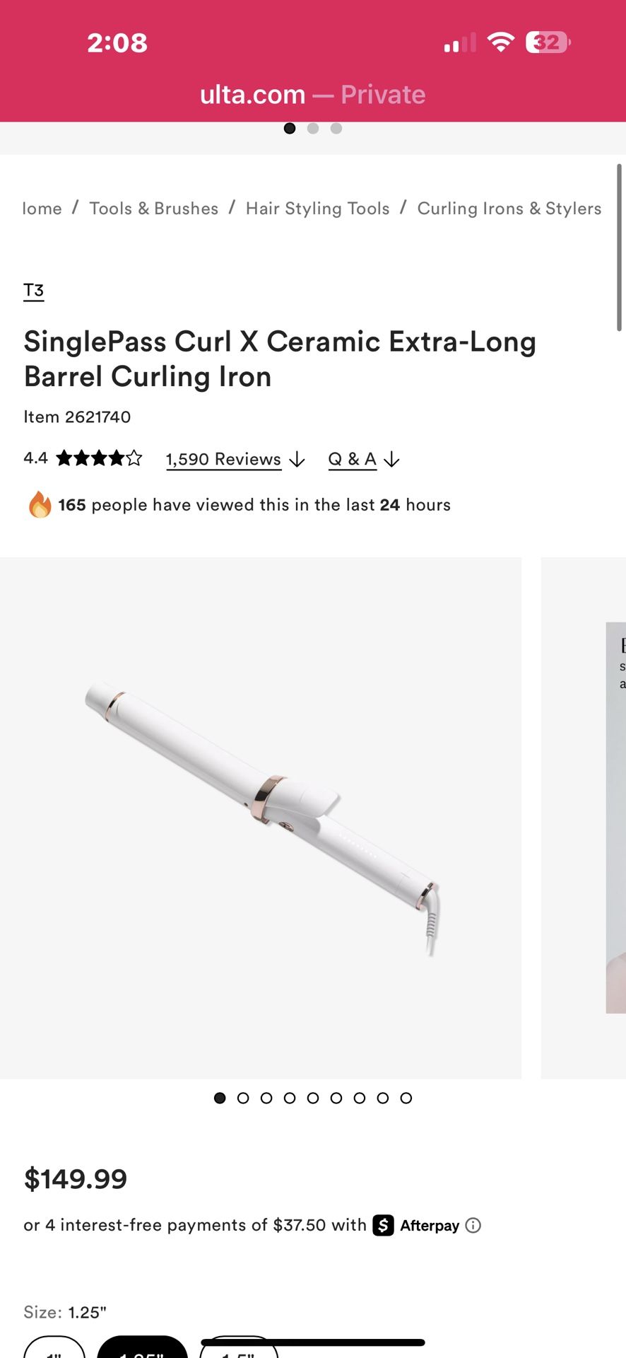 T3 Curling Iron