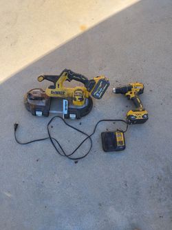 DeWalt 20V Cordless Band Saw & Drill Combo