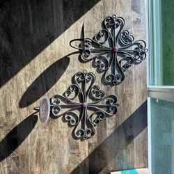 Decorative Candle Sconce (set)