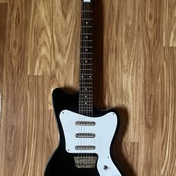 Danelectro Dano 67 Custom Electric Guitar Vintage Retro Silvertone Coral Dead On