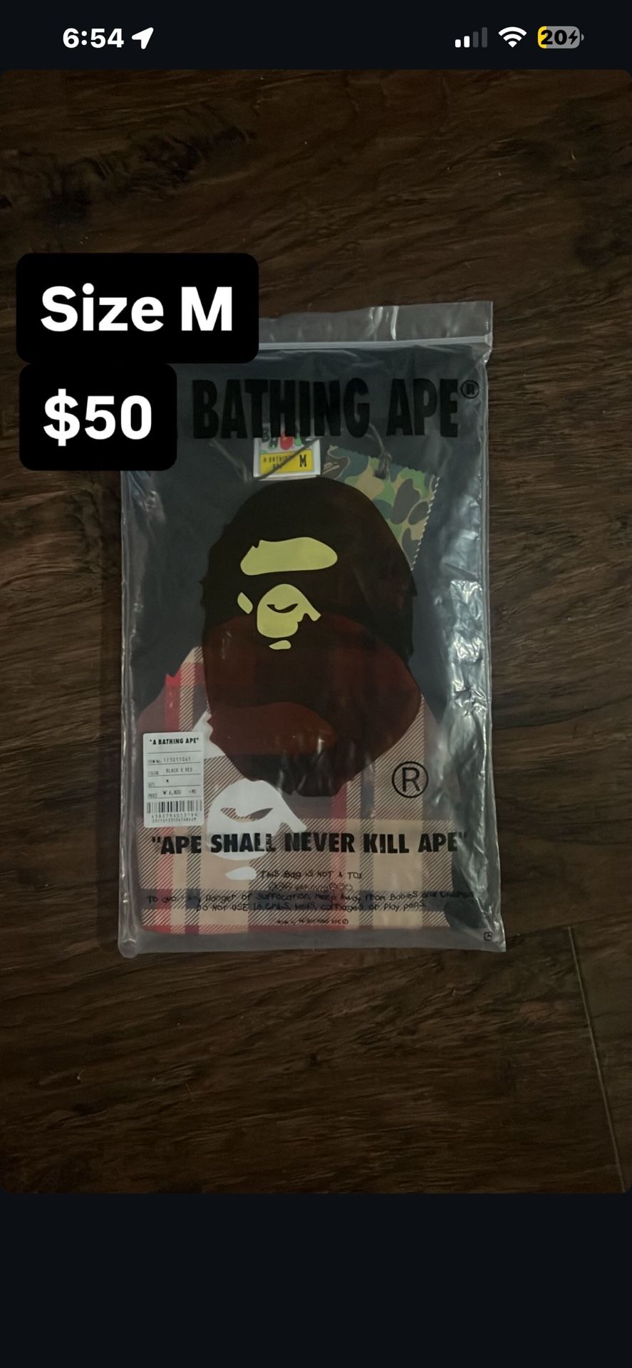 Burberry Bape Shirt 