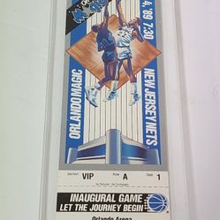 '89 Orlando Magic Ticket 