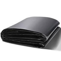 Pond Liner 15 ft. x 20 ft. Pond 45 Mil Thickness Pliable EPDM Material for Water Features, Black