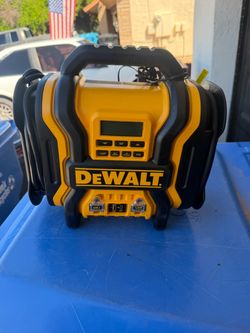 DEWALT 2000-Peak Amp Portable Jump Starter with Digital Compressor, USB and AC Power Bank $150 BRAND NEW FIRM PRICE