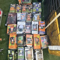 Pumpkin Ghosts Monsters Frankenstein Witch Halloween Inflatable