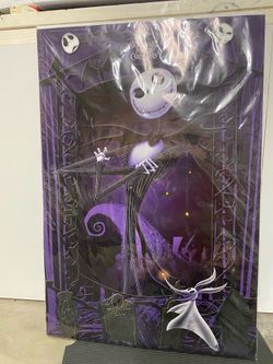 The nightmare before Christmas jack Skellington wall art