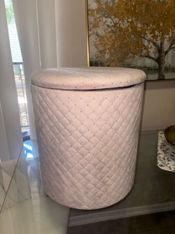 Pink Ottoman