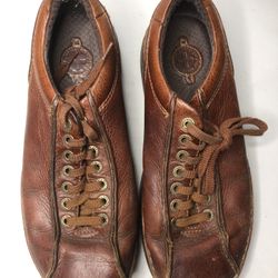 Doc Marten Brown Leather Lace Up Oxfords Shoes Men Sz 10M US/43EU