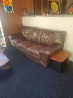 Italian Leather Sofa