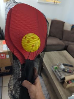 Outdoor pickleball set