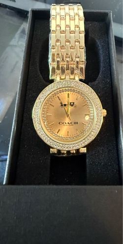 Gold-Tone Fashion Watch