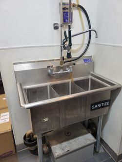 Commercial Stainless sink