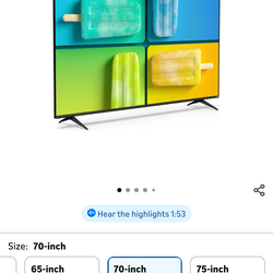 70" Vizio V70 (like new)