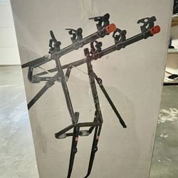 Allen Sports Deluxe Trunk Mount 3-Bike Carrier, Model 103DN-R, Black