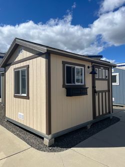 Tuff Shed storage with keyless entry!