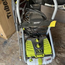 Brand New Sunjoe 2030 psi Electric Power Pressure Washer With Several Nozzle Adapters 