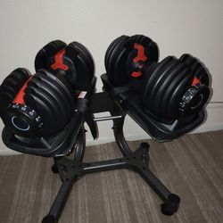 Adjustable Dumbbells 