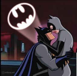 BATMANS THE ANIMATED SERIES STICKER 