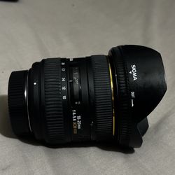 Sigma 10-20 Lens  for Nikon
