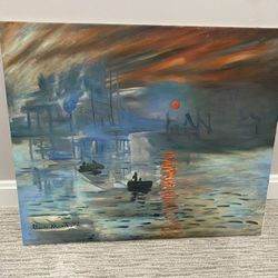 Hand painted Monet Replica 