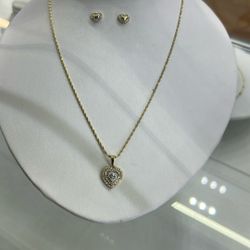 Gold Plated 14k Set