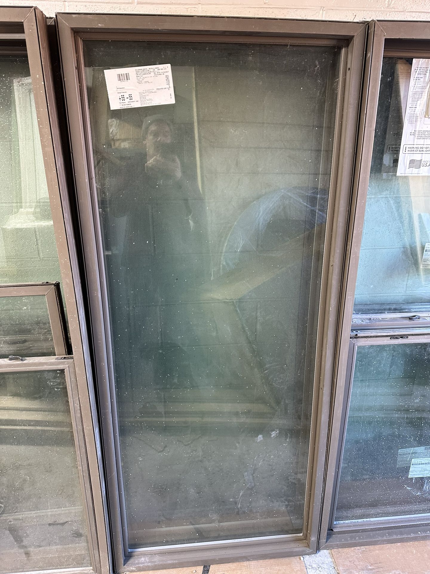 $40 Per Window - Crestline Vinyl Double Hung Windows - Heritage Brown! 18 total windows -