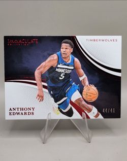 2024 Immaculate Anthony Edwards Ruby /49
