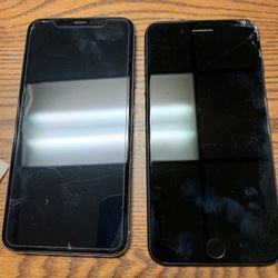 IPhone Max Pro  & Iphone 7 Plus For Parts 