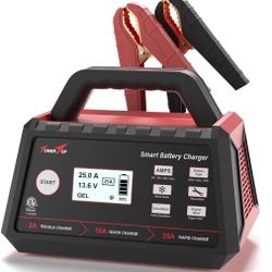 TowerTop 2/10/25 Amp 12V Smart Car Battery Charger
