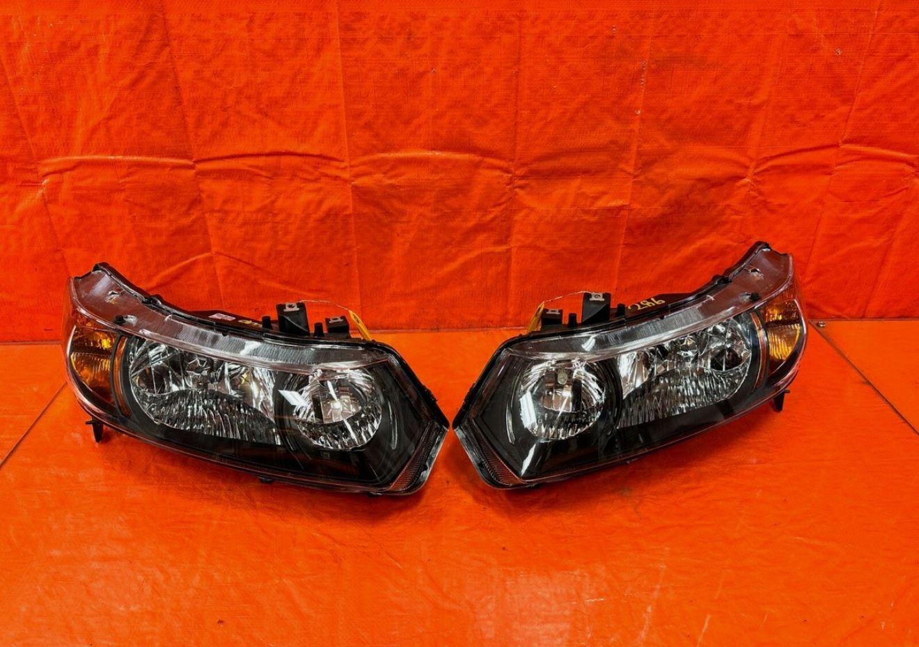 06-11 HONDA CIVIC 2D COUPE - AFTERMARKET - HEADLIGHTS HEADLAMPS HEAD LIGHT LAMP